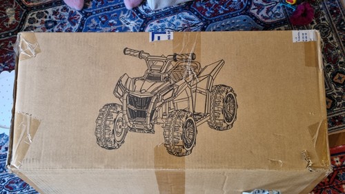 Quad rosso bambino - rosso,