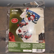 NUOVO Bucilla 16" Kit Calza