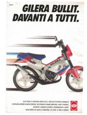 Pubblicità 1990 Gilera Bullit