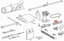 MERCEDES W602 T2 DISTINTIVO