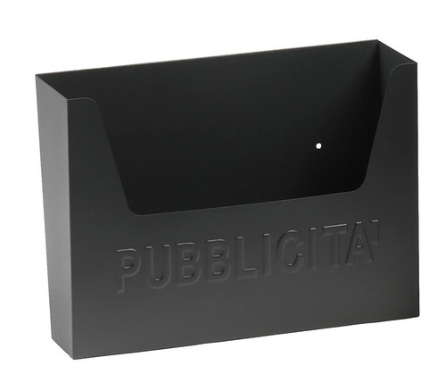 Cassetta portapubblicita con - cassetta, portapubblicita'