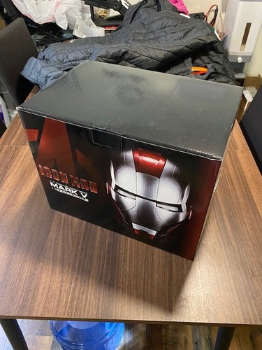 Casco iron man full black - casco, 1:1