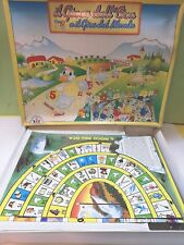 GIOCO DELL'OCA GIRO DEL MONDO MARCA STELLA VINTAGE TAVOLO TABLE GAME 