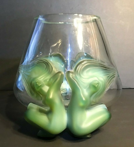 Lalique antinea vase - vase, box