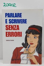 Sabrina Carollo Parlare scrivere senza errori Giunti 2010