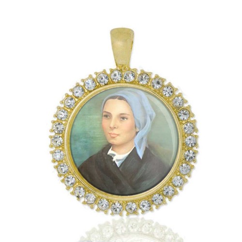 Medaglia tonda cristiana santa - tonda,