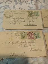 Biglietti Postali Doppia