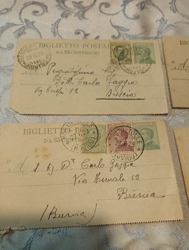 Biglietti postali doppia - biglietti,