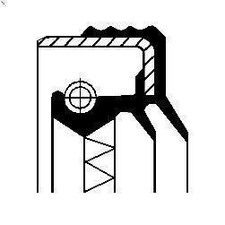 Guarnizione dell'albero