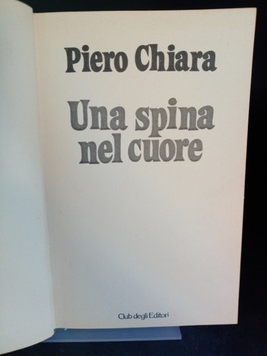Una spina nel cuore chiara - nel,
