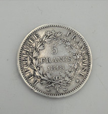 L68- 5 FRANCS 1848-ARGENTO