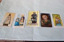 5 SANTINI D'EPOCA MARIA