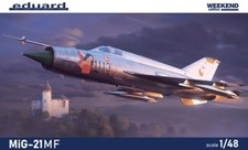 MIKOYAN GUREVICH MiG 21MF 21 MF "FISHBED J" 1/48 EDUARD WEEKEND