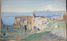 Acquerello Taormina sicilia