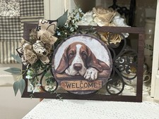 Corona di benvenuto Bassett