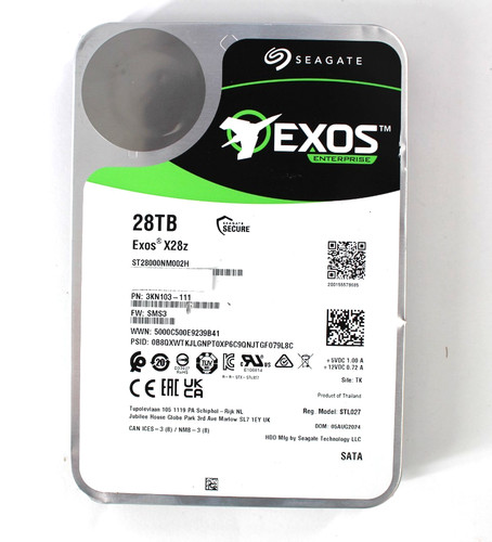 Seagate exos enterprise tb - seagate, 28