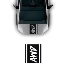 Decalcomanie cofano awd - cofano,