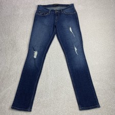 Levis 524 Too Superlow Jeans Juniors 5 Dark Wash Stretch Low Rise Denim