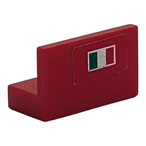 Lego pannello rosso 4865pb012r - lego,