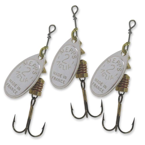 Mepps aglia silver spinner - mepps,