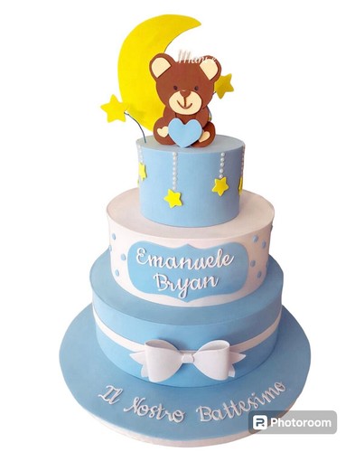 Torta scenografica battesimo - scenografica,