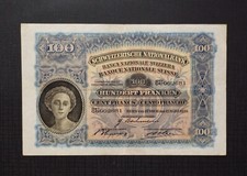 Svizzera 100 franchi - svizzera, p53