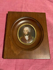 RARA ANTICA cornice in legno Lord Horatio Nelson: dipinto a mano firmato - Venezia -1891