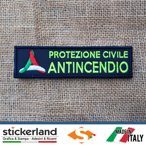 Toppa patch protezione civile - toppa,