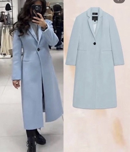Cappotto zara aderente misto - zara,