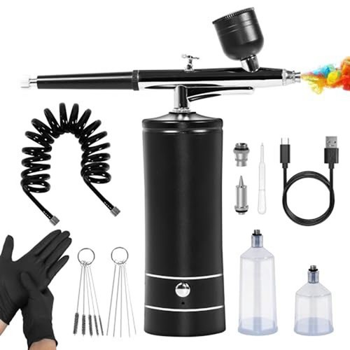 Kit aerografo con - 2x(kit,