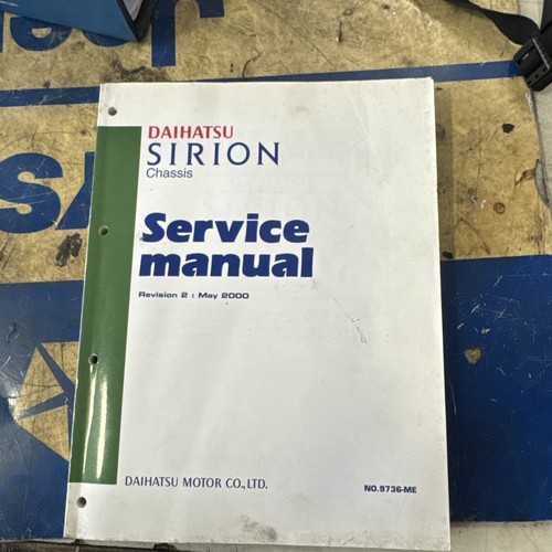Manuale officina originale - manuale,