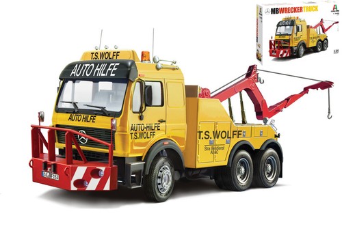 Italeri wrecker truck - 1/24, mb