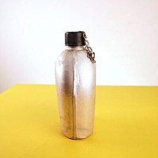borraccia vintage in alluminio