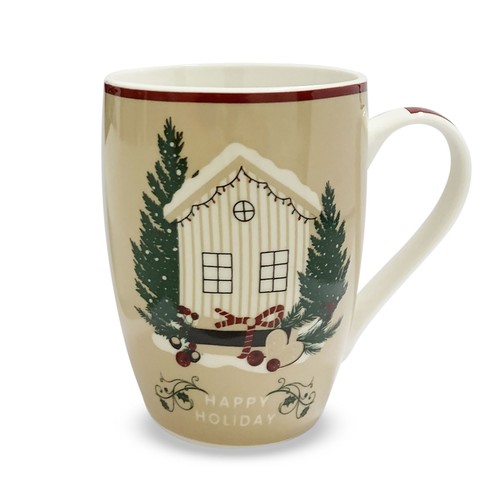 Tazza natalizia nuvole - tazza,
