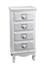 Cassettiera cuore legno - cassettiera,