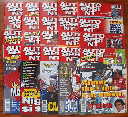 Autosprint 1995 riviste - autosprint,