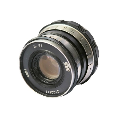 Industar 8 52mm - industar-61, soviet