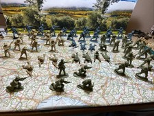 Lotto 59 Soldatini Airfix 1/32 Vari Eserciti ( Vedi Foto)