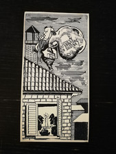 1963 PERIOD SATIRICAL POSTCARD