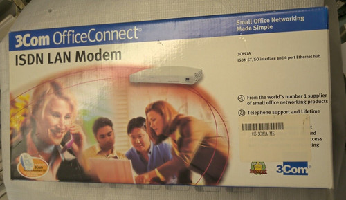 Modem router isdn lan - lan, 3com