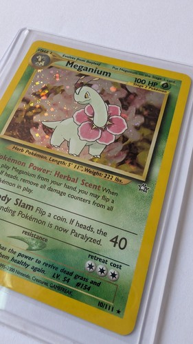 Pokémon meganium 111 holo - meganium, 10/111