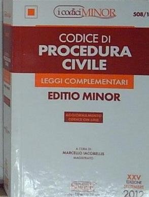 Codice procedura civile - codice,