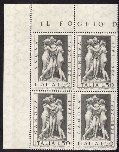 Italia 1972 1185 - italia, quartina