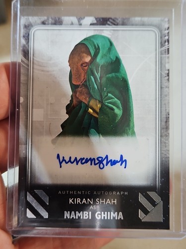 Autografo 2020 topps star wars - autografo,