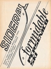 Sideral e Formidable. Persenico Ski  - Advertising  1970