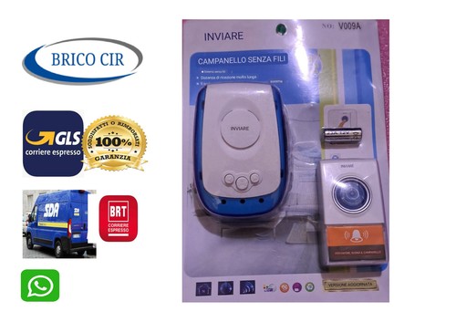 Campanello wireless senza - campanello,
