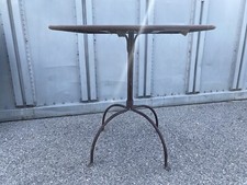 Tavolino da bistrot in ferro