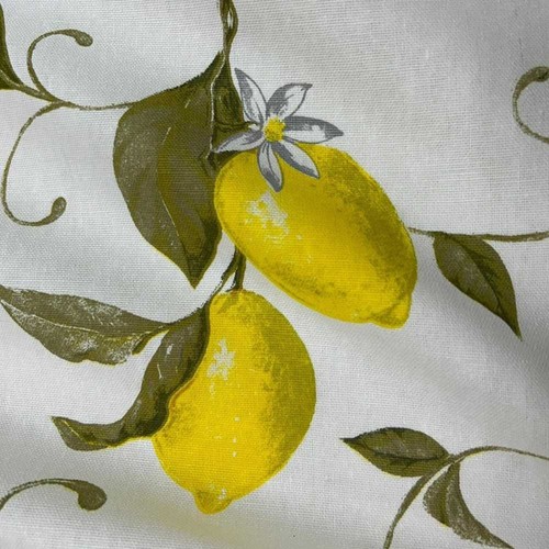 Tessuto panama limoni cm - tessuto,