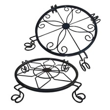 Portavasi porta fiori in ferro