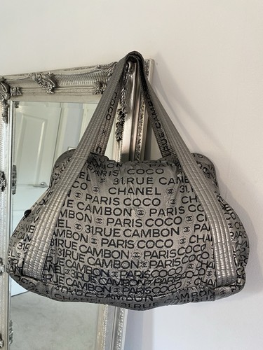 Borsa chanel unlimited argento - borsa,